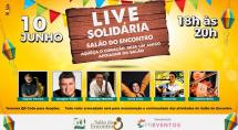 Salão do Encontro promove live solidária nesta quarta-feira (10/6)
