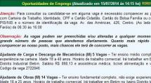 Internautas são prejudicados a vagas de emprego 