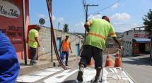 Prefeitura investe em melhoria na sinalização viária da cidade