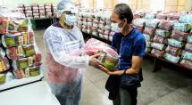 Kits alimentação começam a ser distribuídos nas escolas da regional Alterosas nesta quarta (26)