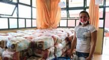 Nesta terça-feira (25), acontece a distribuição dos kits alimentação nas escolas da regional Norte