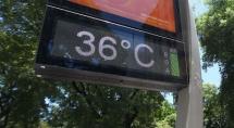Termômetros registraram 36°C e temperatura pode aumentar no final de semana Termômetros registraram 36°C e temperatura pode aumentar no final de semana