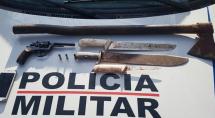 Homens são presos com boi, peças de carros roubados e armas em Betim