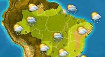Meteorologia prevê pancada de chuva para o final de semana Meteorologia prevê pancada de chuva para o final de semana