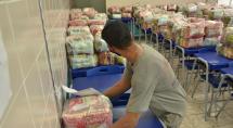 Kits alimentação começam a ser entregues nas escolas da regional Alterosas neste sábado (3)
