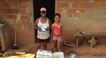 Ramacrisna e BrazilFoundation entregam mais de 580 cestas em Betim e região