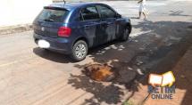 Saiba como solicitar serviço de tapa-buracos