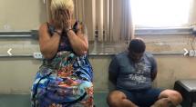Mãe e filho são presos suspeitos de tráfico de drogas